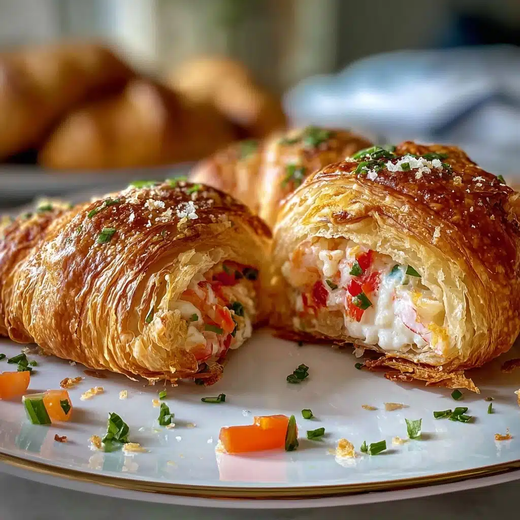 Irresistible Crab Crescent Bites for Your Next Party Recipe - Recipe Image