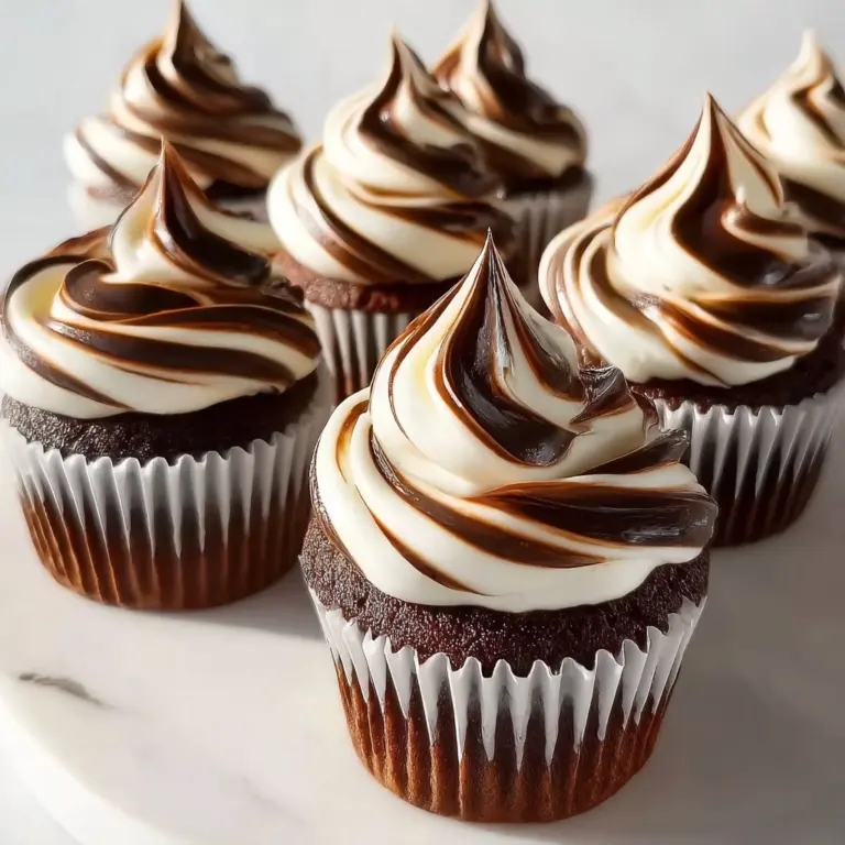 Chocolate Coffee Cream Cupcakes Recipe