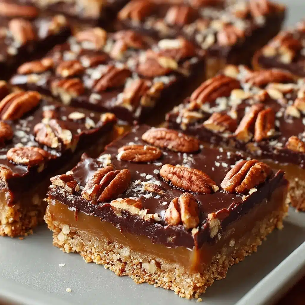 Easy Turtle Bars Recipe - Recipe Image