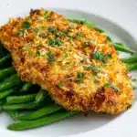 Air Fryer Parmesan Crusted Chicken Recipe