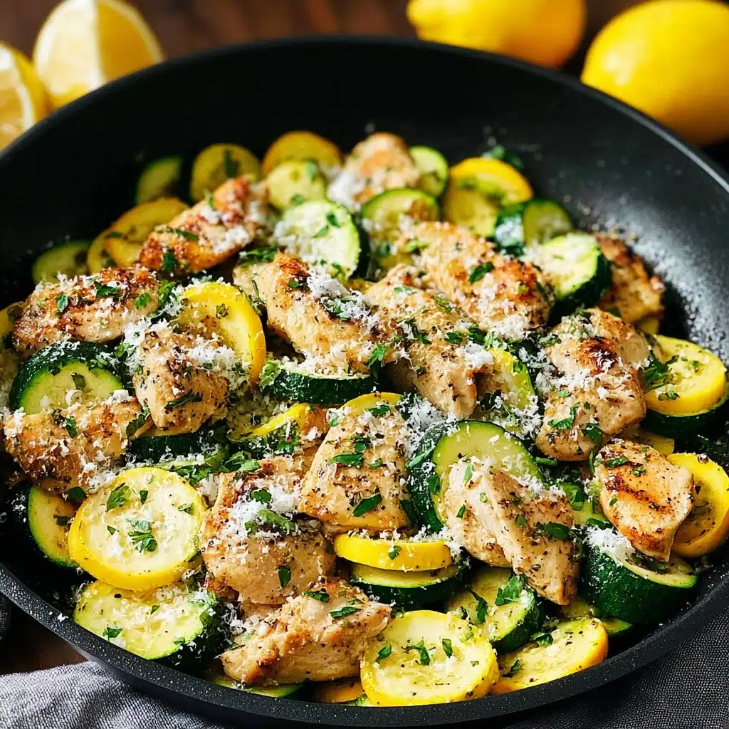 Healthy Chicken Breast with Zucchini and Squash Recipe - Recipe Image