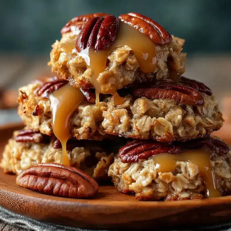 No-Bake Coconut Pecan Praline Cookies Recipe