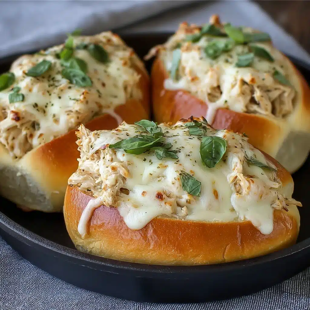 Chicken Alfredo Sloppy Joes Recipe - Recipe Image