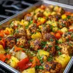 Hawaiian Chicken Sheet Pan Recipe