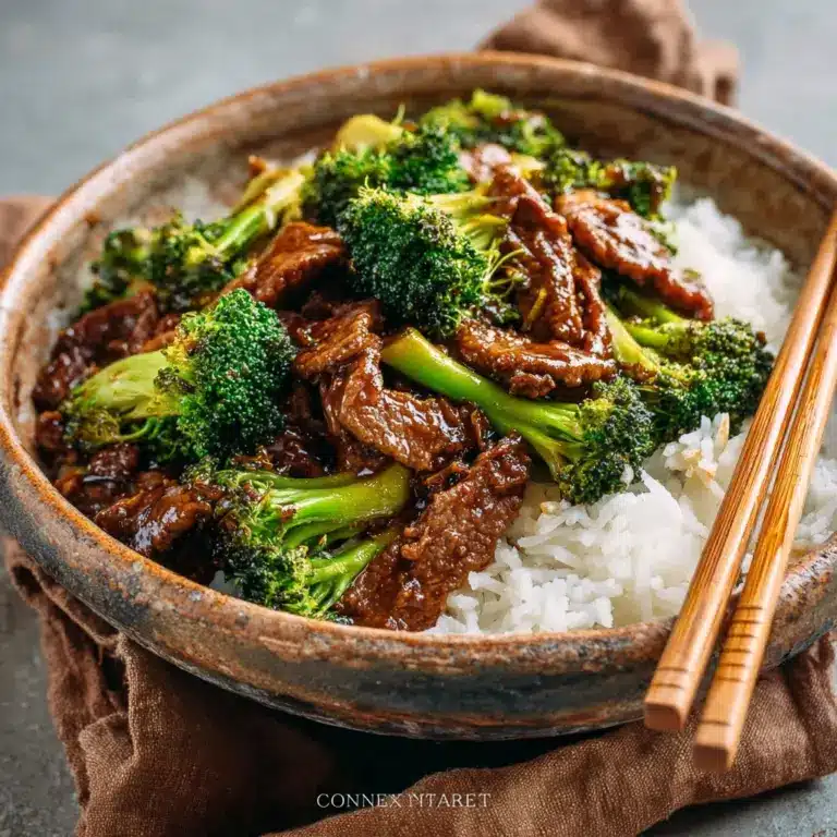 Chinese Beef and Broccoli Recipe