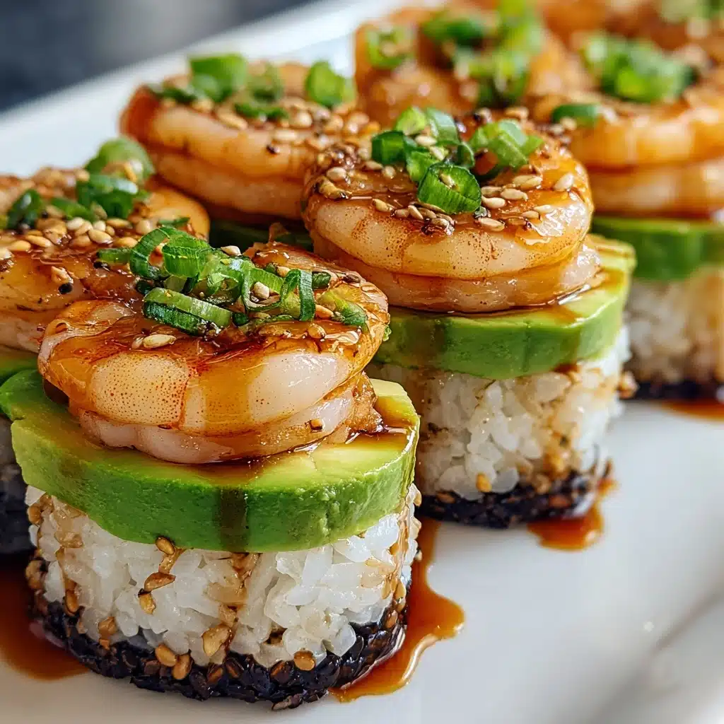 SPICY SHRIMP SUSHI STACKS Recipe - Recipe Image