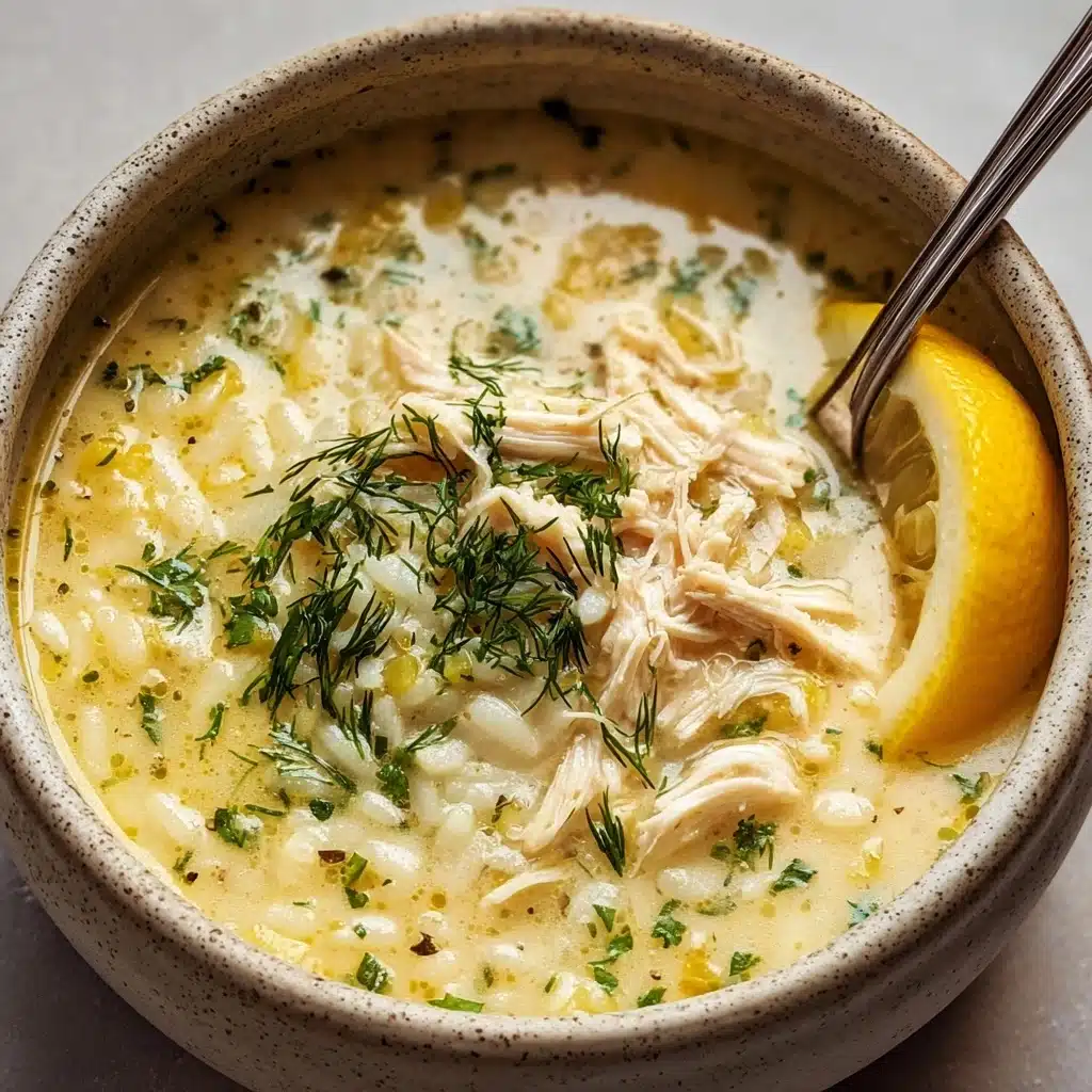 Mediterranean Lemon Chicken Soup
- Recipe Image