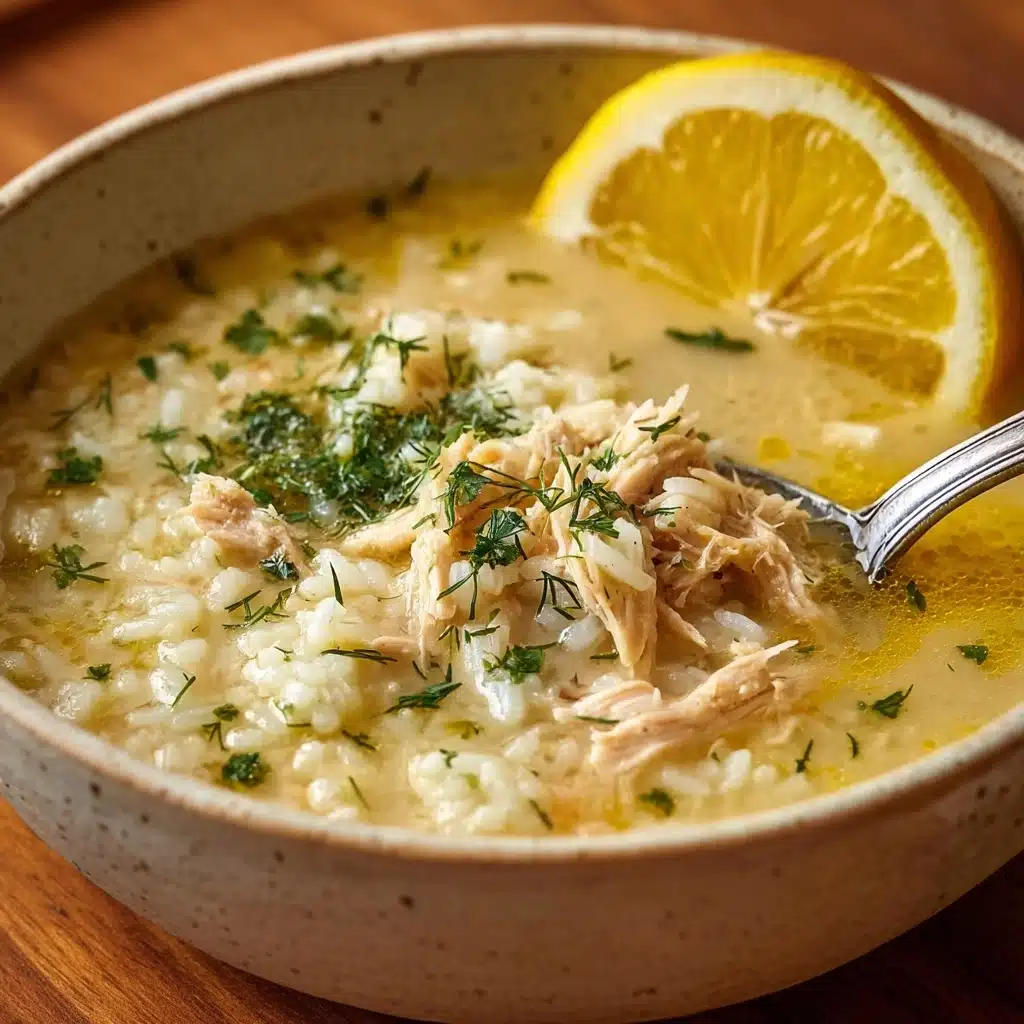 Mediterranean Lemon Chicken Soup
- Recipe Image