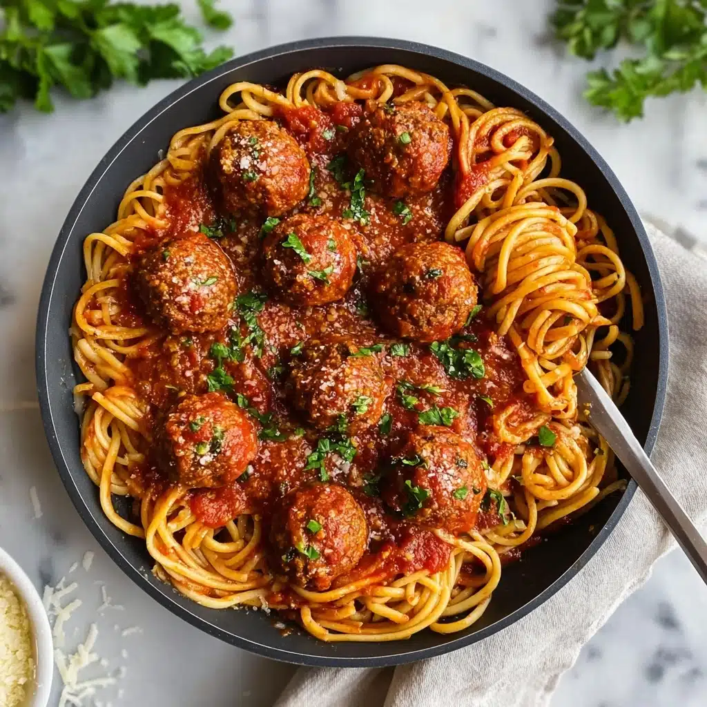 Irresistible Spaghetti and Meatballs Recipe - Recipe Image
