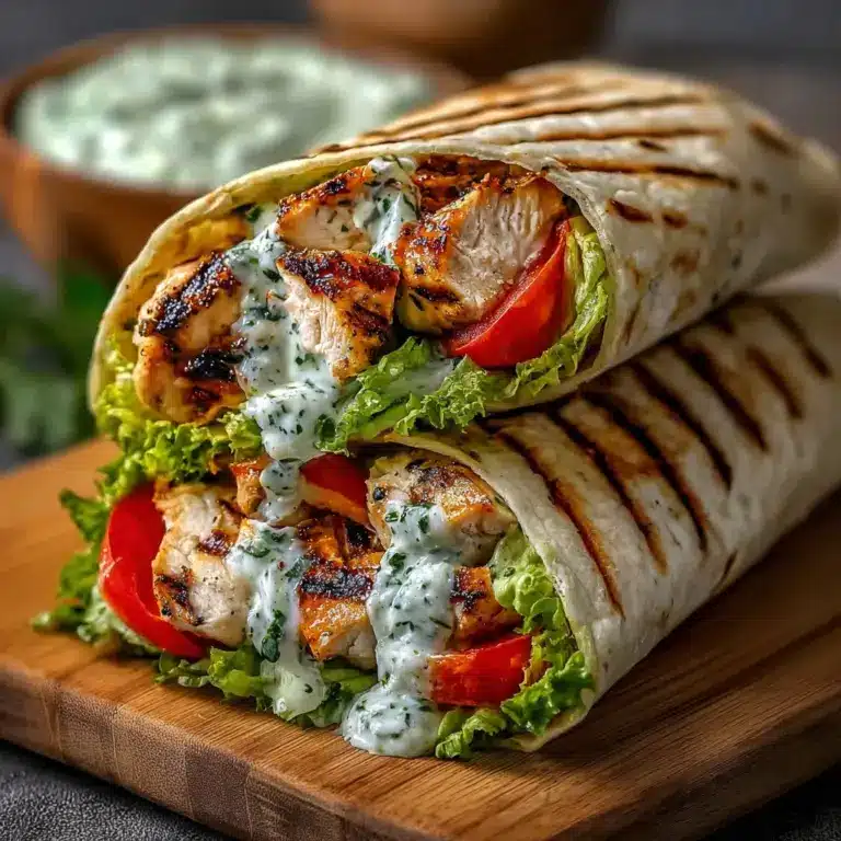 Mediterranean Chicken Gyros Recipe