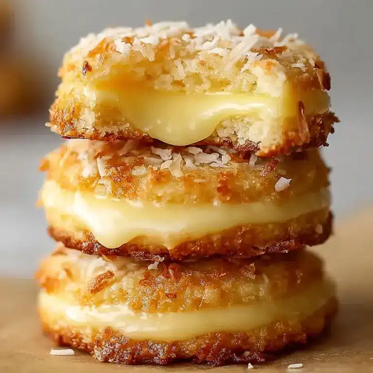 Lemon Coconut Heaven Cookies – Easy Dessert Recipe