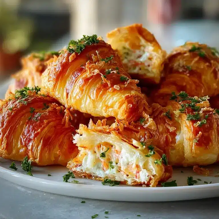 Irresistible Crab Crescent Bites for Your Next Party Recipe