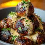 Korean BBQ Meatballs with Spicy Mayo Dip Recipe