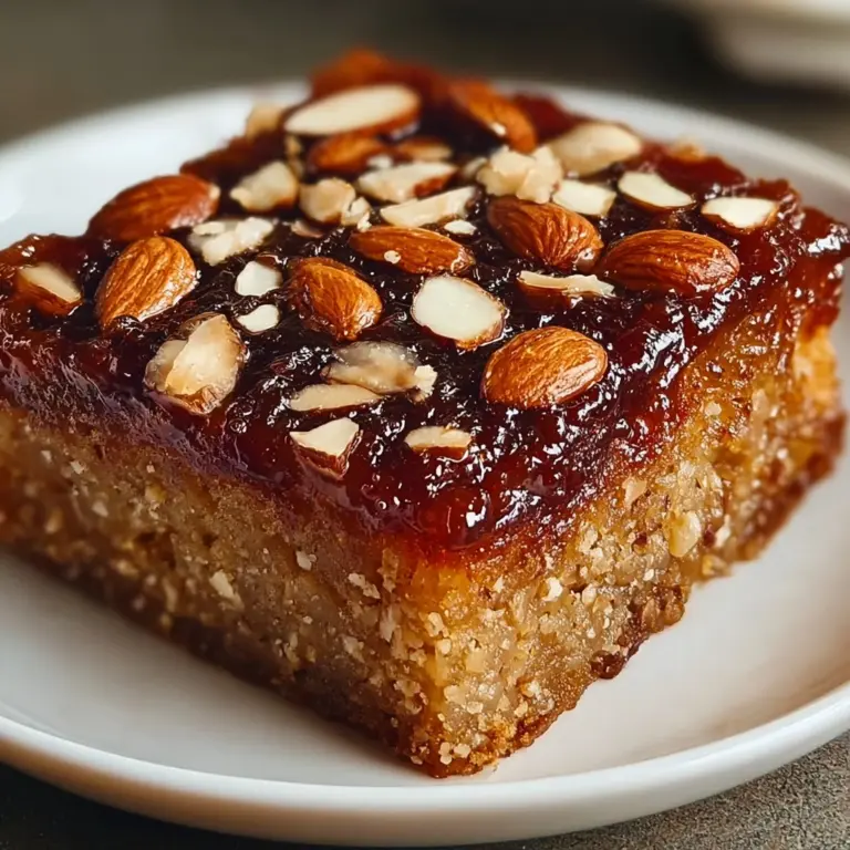 Moist Date and Almond Cake Recipe