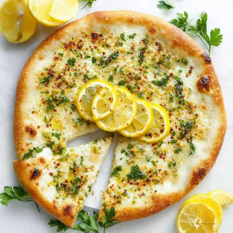 Lemon Pizza Recipe