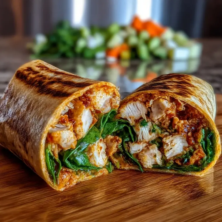 Sweet Chili Chicken Wraps Recipe