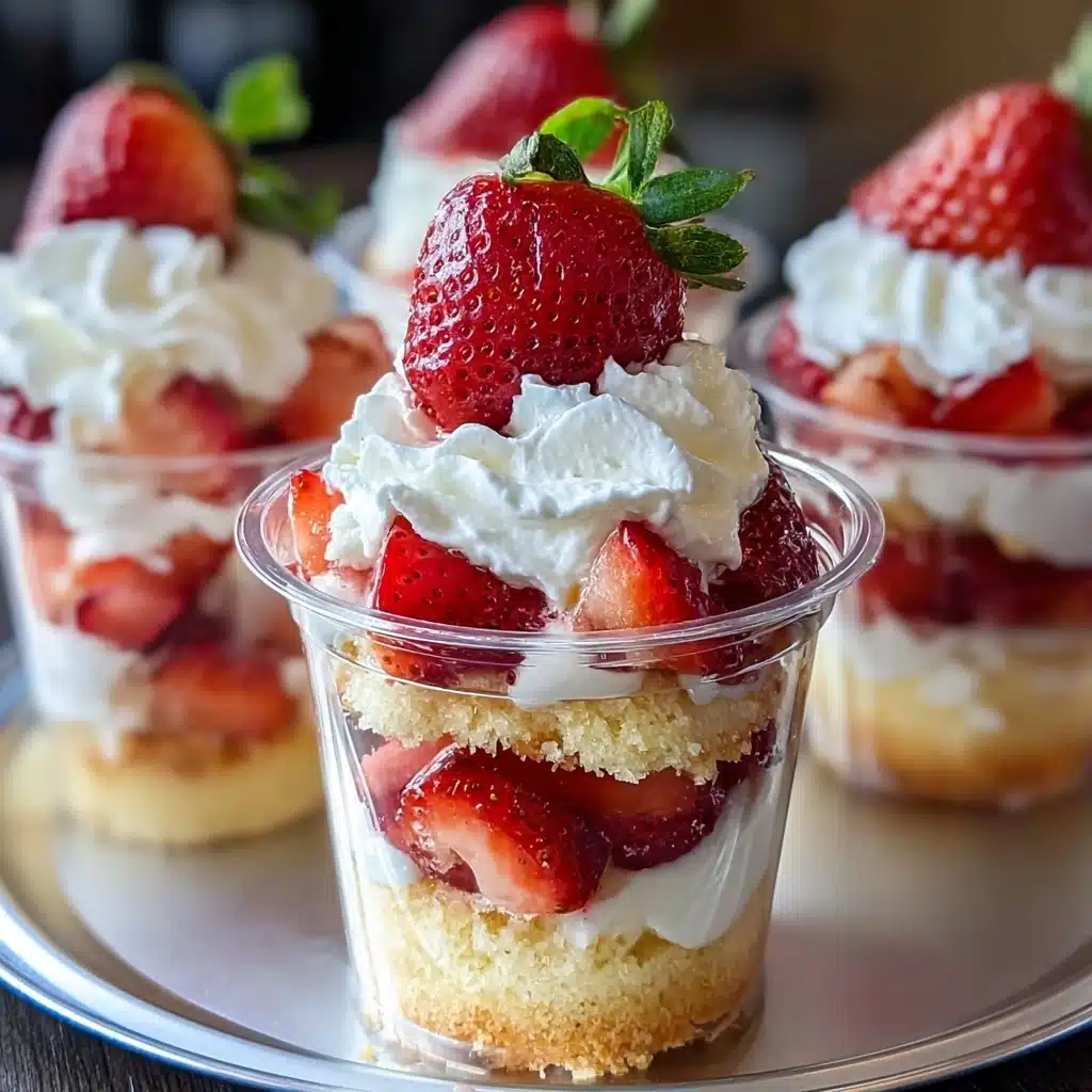 Easy Strawberry Shortcake Cups Recipe - Recipe Image