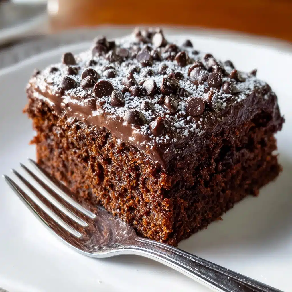 Chocolate Zucchini Cake Recipe - Recipe Image