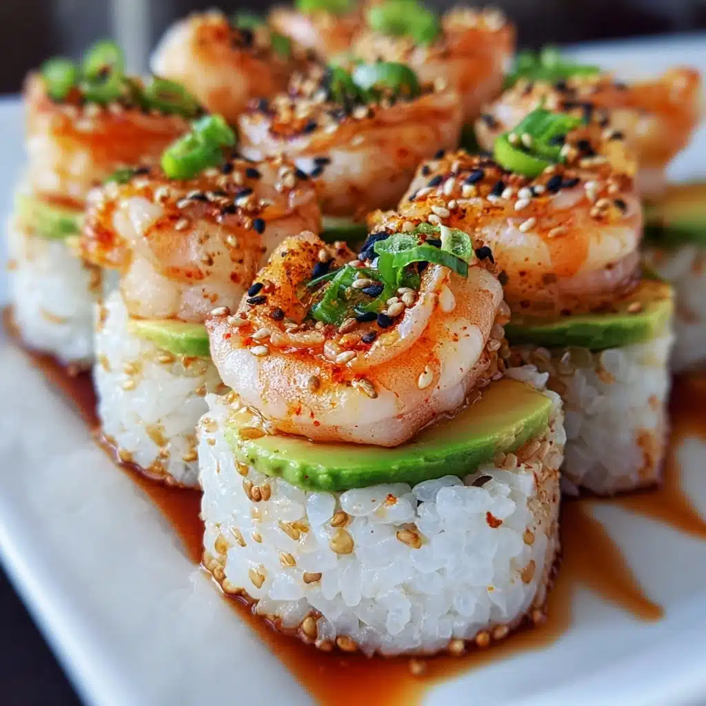 SPICY SHRIMP SUSHI STACKS Recipe - Recipe Image