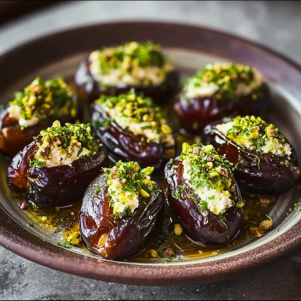 Honey Pistachio Ricotta Stuffed Dates
- Recipe Image