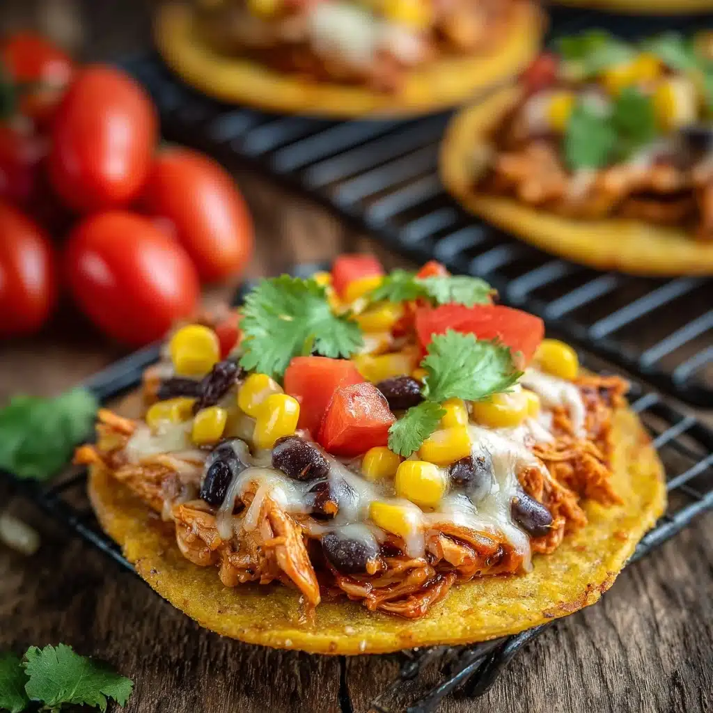 Mexican Rotisserie Chicken Tostadas Recipe - Recipe Image