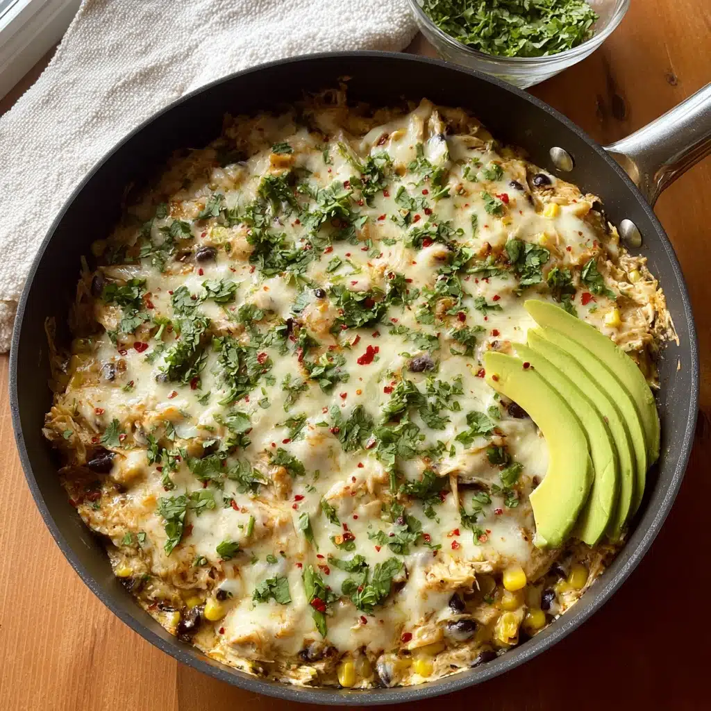 Salsa Verde Chicken & Rice Skillet Recipe - Recipe Image