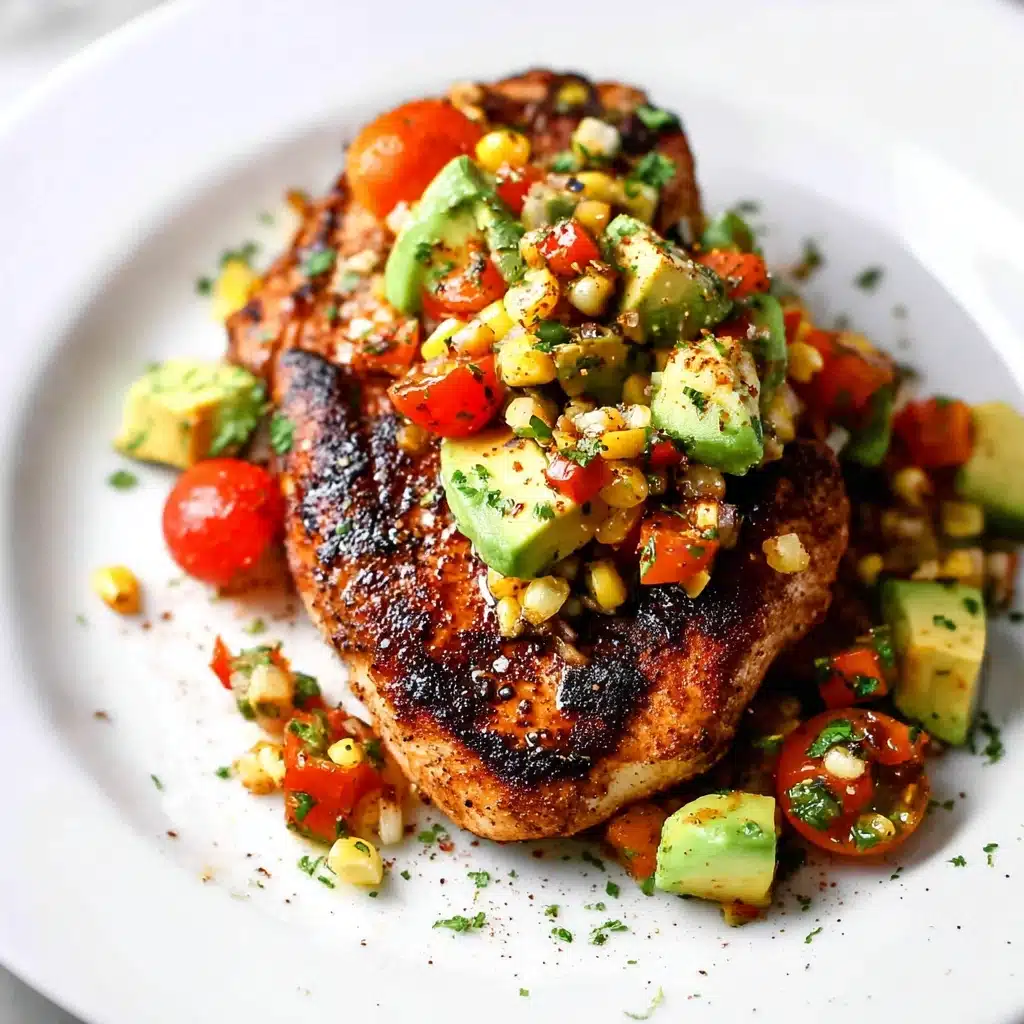 Fiesta Lime Chicken Recipe with Avocado Recipe - Recipe Image