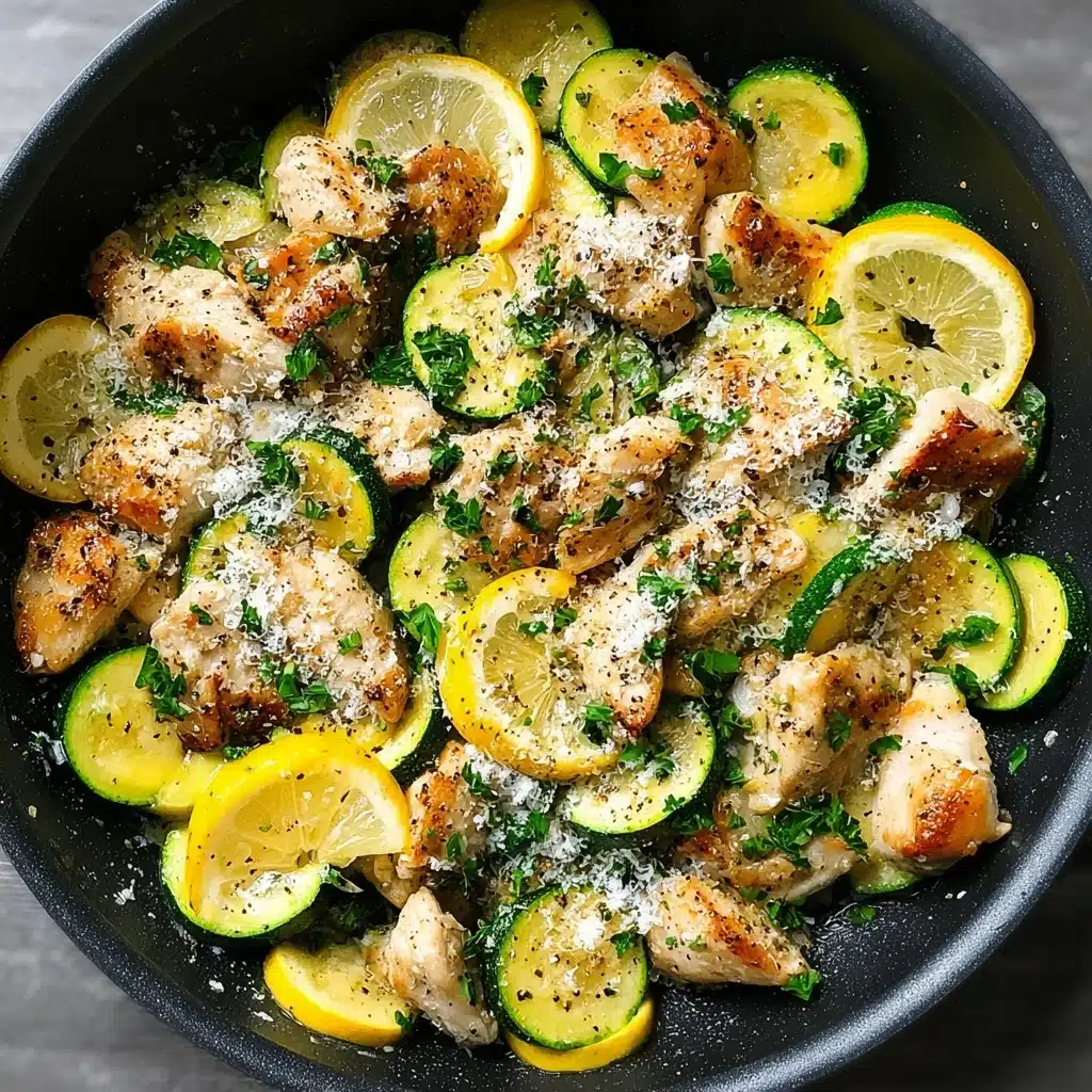 Healthy Chicken Breast with Zucchini and Squash Recipe - Recipe Image