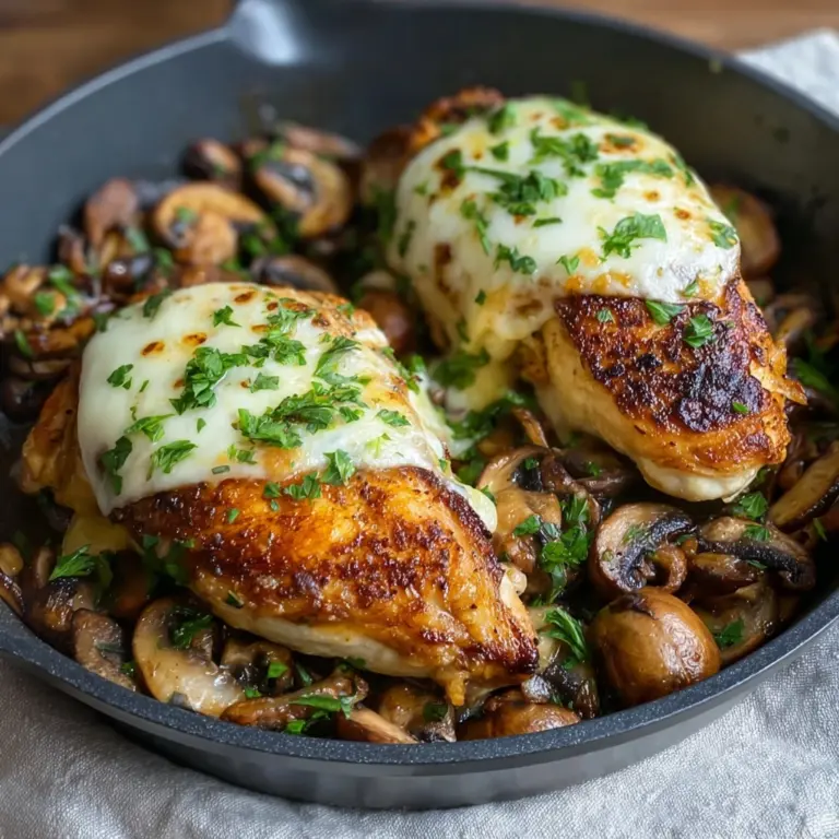 Mushroom Stuffed Chicken Breast – Quick and Easy Recipe
