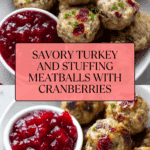 Turkey and Stuffing Meatballs Recipe