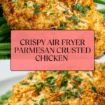 Air Fryer Parmesan Crusted Chicken Recipe