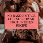 No-Bake Cottage Cheese Brownie Batter Protein Bites Recipe