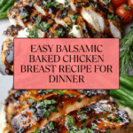 Balsamic Baked Chicken Breast
