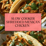 Slow Cooker Shredded Mexican Chicken Recipe