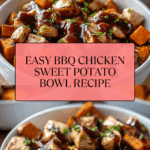 BBQ Chicken Sweet Potato Bowl Recipe