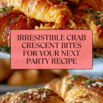 Irresistible Crab Crescent Bites for Your Next Party Recipe