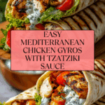 Mediterranean Chicken Gyros Recipe