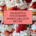 Easy Strawberry Shortcake Cups Recipe
