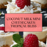 Coconut Milk Mini Cheesecakes Recipe