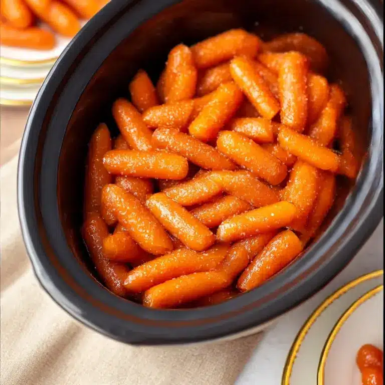 Cooker Maple & Brown Sugar Glazed Carrot Recipe