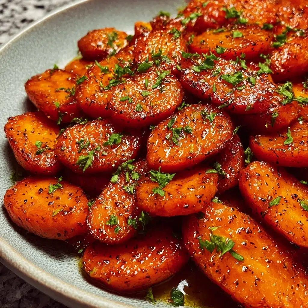 Amish baked honey-glazed carrots Recipe - Recipe Image
