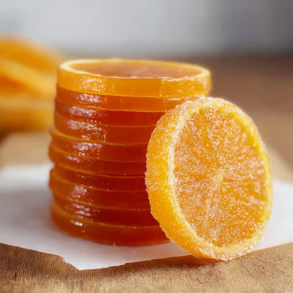 Irresistible Candied Orange Slices Recipe - Recipe Image