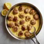Meatballs In Lemon Sauce (Greek Keftedes) Recipe