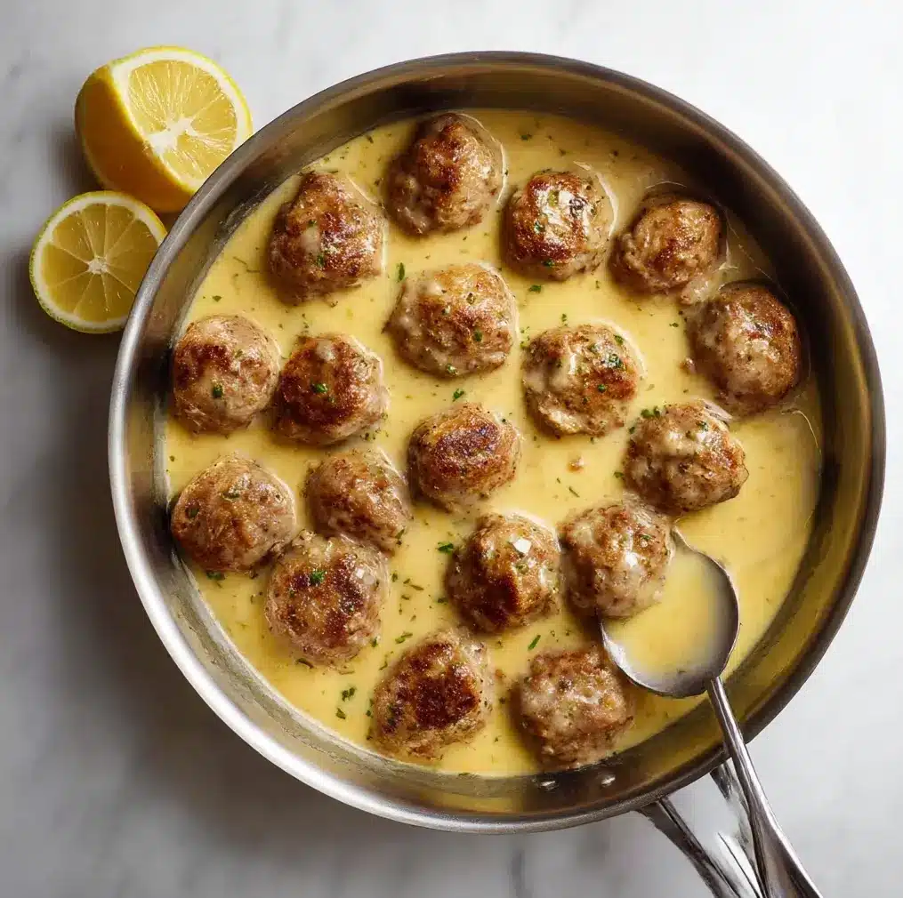 Meatballs In Lemon Sauce (Greek Keftedes) Recipe