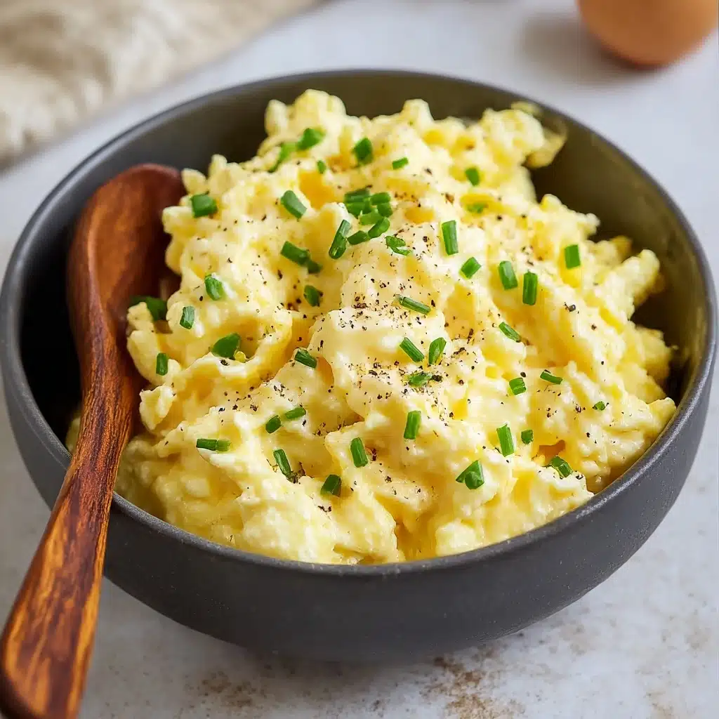 Creamy Scrambled Eggs Recipe - Recipe Image