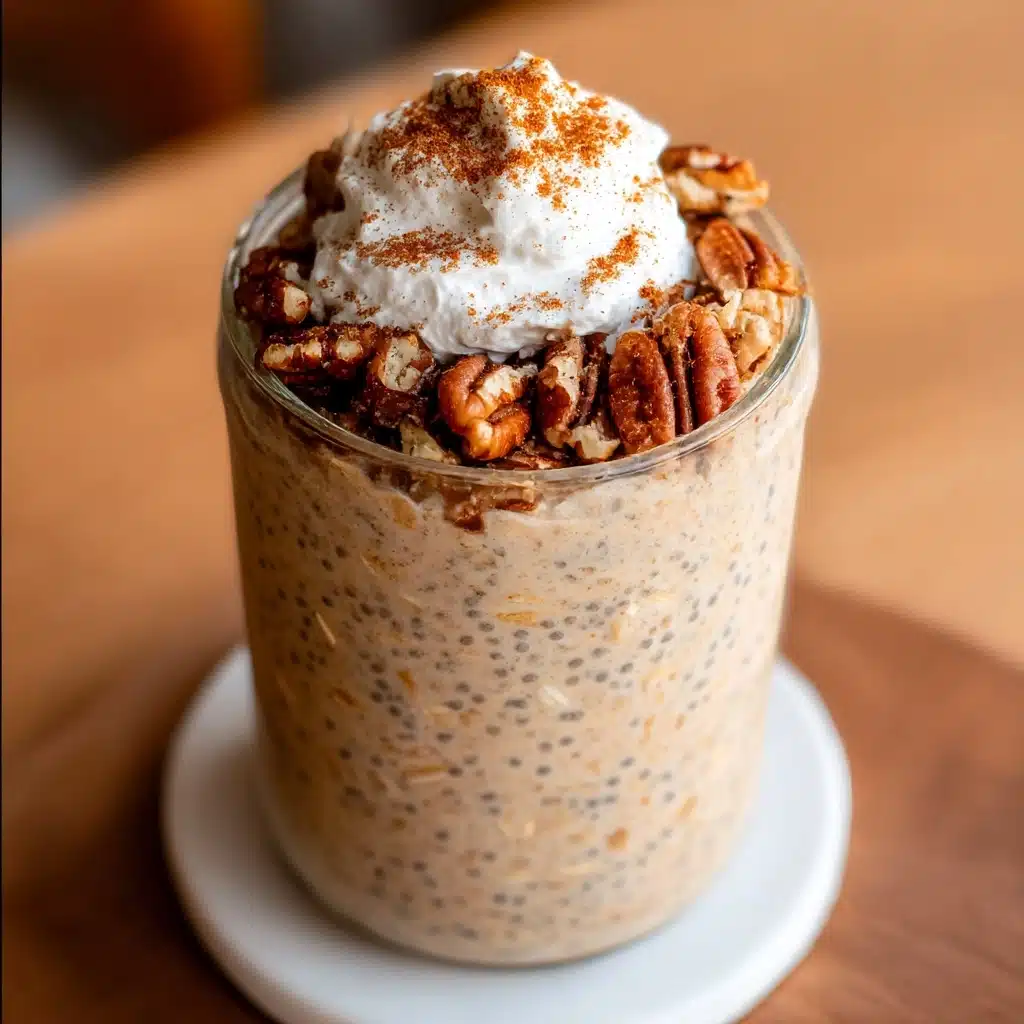 High Protein Pumpkin Overnight Oats Recipe - Recipe Image