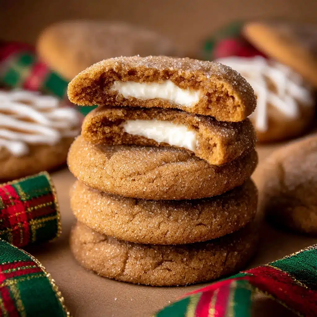Gingerbread Cheesecake Cookies Recipe - Recipe Image