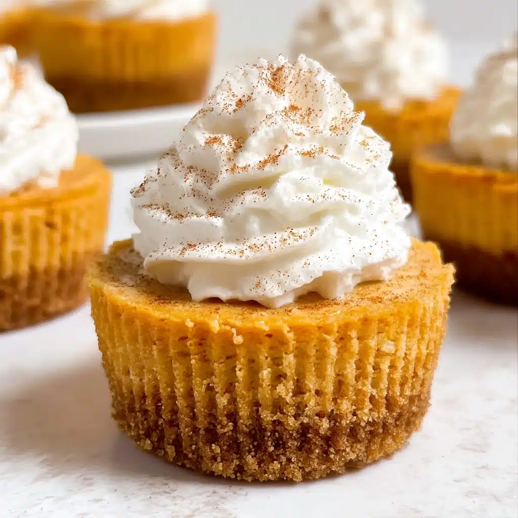 Mini Pumpkin Cheesecake Recipe - Recipe Image