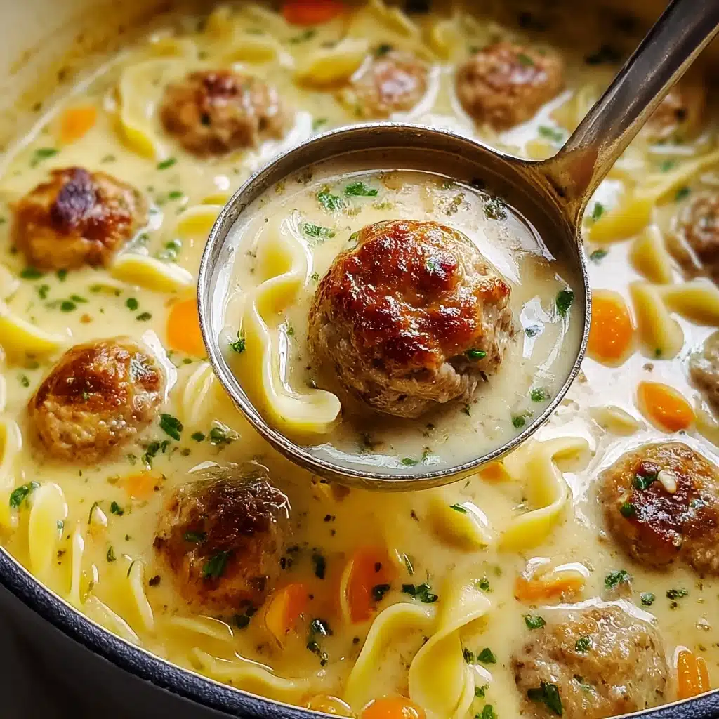 Cozy Swedish Meatball Soup Recipe - Recipe Image