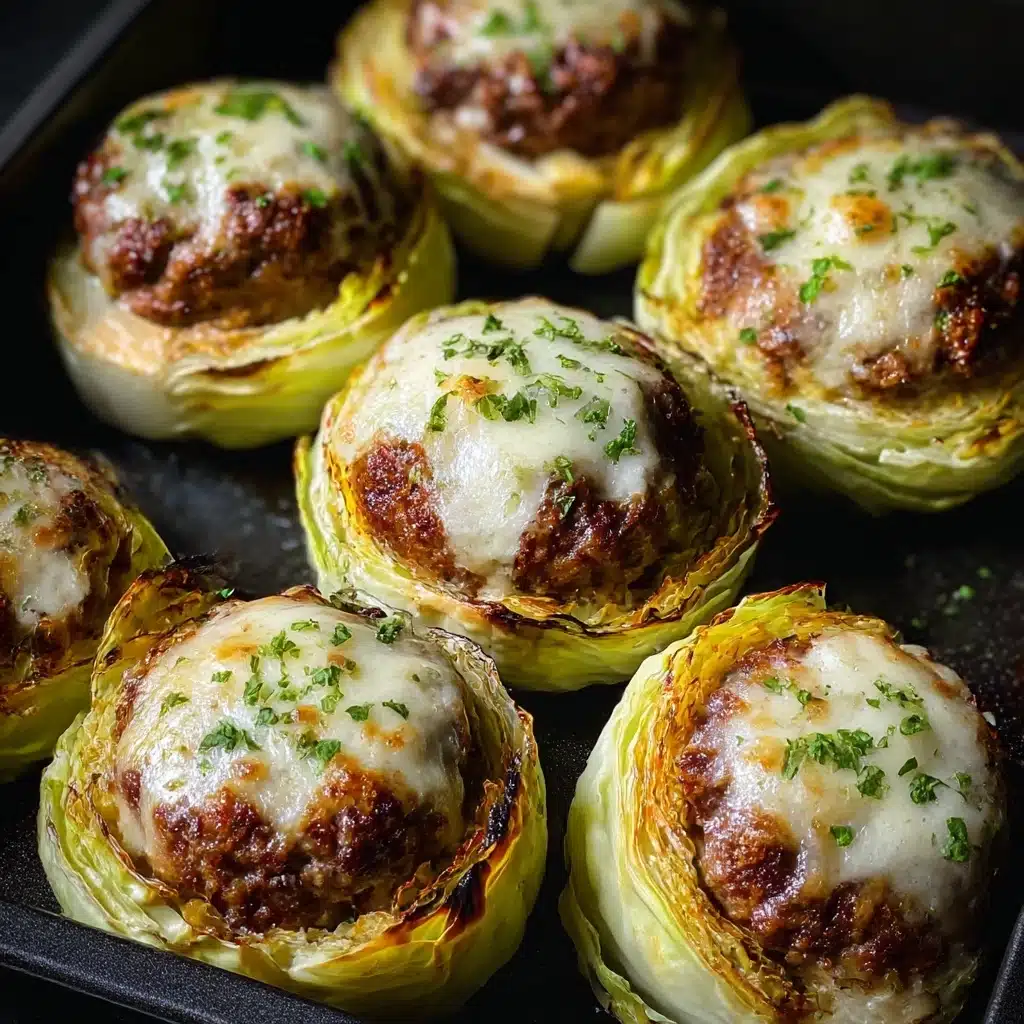 Oven-Baked Cabbage Burgers Recipe - Recipe Image